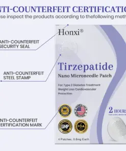 𝗛𝗼𝗻𝘅𝗶® 𝗡𝗜𝗗𝗗𝗞-𝗧𝗶𝗿𝘇𝗲𝗽𝗮𝘁𝗶𝗱𝗲 𝗡𝗮𝗻𝗼 𝗠𝗶𝗰𝗿𝗼𝗻𝗲𝗲𝗱𝗹𝗲 𝗣𝗮𝘁𝗰𝗵