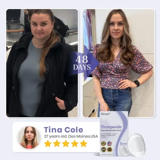 𝗛𝗼𝗻𝘅𝗶® 𝗡𝗜𝗗𝗗𝗞-𝗧𝗶𝗿𝘇𝗲𝗽𝗮𝘁𝗶𝗱𝗲 𝗡𝗮𝗻𝗼 𝗠𝗶𝗰𝗿𝗼𝗻𝗲𝗲𝗱𝗹𝗲 𝗣𝗮𝘁𝗰𝗵