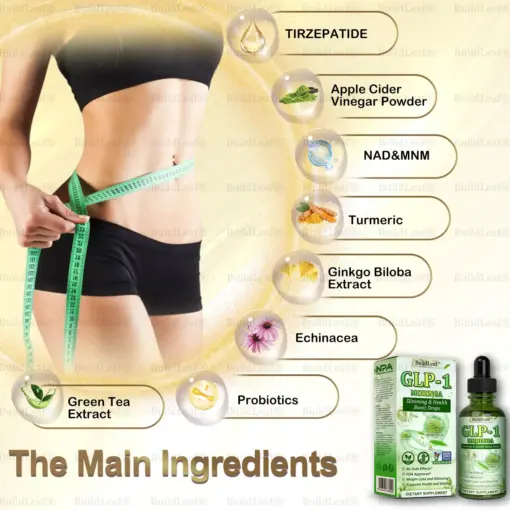 BuildLeaf® GLP-1 Moringa Slimming & Health Boost Drops