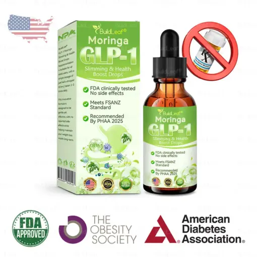 BuildLeaf® Moringa GLP-1 Slimming & Health Boost Drops