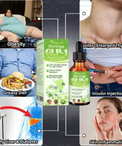 BuildLeaf® Moringa GLP-1 Slimming & Health Boost Drops
