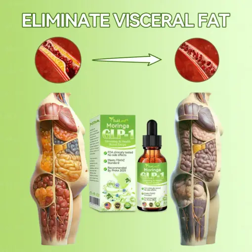BuildLeaf® Moringa GLP-1 Slimming & Health Boost Drops