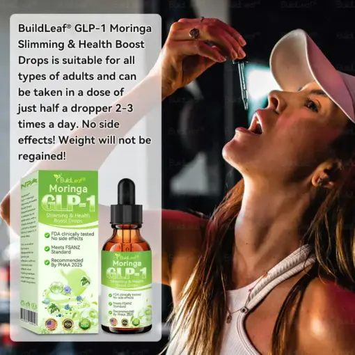 BuildLeaf® Moringa GLP-1 Slimming & Health Boost Drops