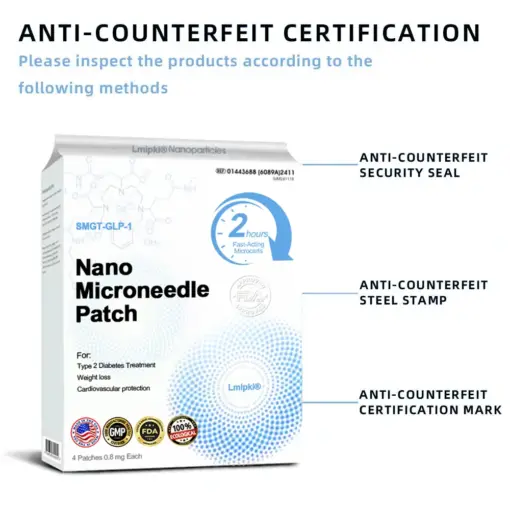 Lmipki® NIDDK-Tirzepatide Nano Microneedle Patch