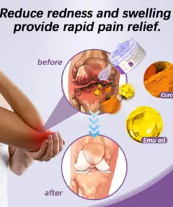 Raindew™ Turmeric & Emu Oil Arthritis Soothing Pain Relief Massage Gel