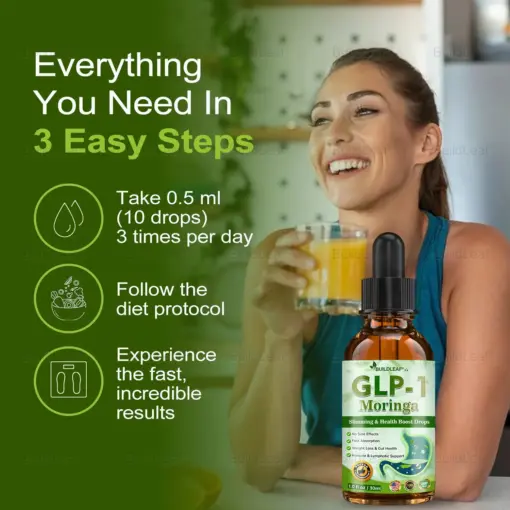 𝐁𝐮𝐢𝐥𝐝𝐋𝐞𝐚𝐟® 𝐓𝐢𝐫𝐳𝐞𝐩𝐚𝐭𝐢𝐝𝐞 𝐆𝐋𝐏-𝟏 𝐌𝐨𝐫𝐢𝐧𝐠𝐚 𝐒𝐥𝐢𝐦𝐦𝐢𝐧𝐠 & 𝐇𝐞𝐚𝐥𝐭𝐡 𝐁𝐨𝐨𝐬𝐭 𝐃𝐫𝐨𝐩𝐬