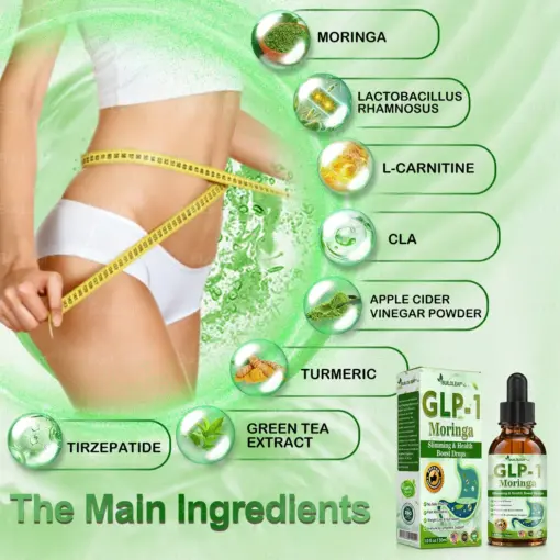 𝐁𝐮𝐢𝐥𝐝𝐋𝐞𝐚𝐟® 𝐓𝐢𝐫𝐳𝐞𝐩𝐚𝐭𝐢𝐝𝐞 𝐆𝐋𝐏-𝟏 𝐌𝐨𝐫𝐢𝐧𝐠𝐚 𝐒𝐥𝐢𝐦𝐦𝐢𝐧𝐠 & 𝐇𝐞𝐚𝐥𝐭𝐡 𝐁𝐨𝐨𝐬𝐭 𝐃𝐫𝐨𝐩𝐬