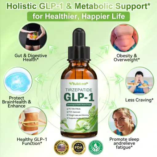 𝐁𝐮𝐢𝐥𝐝𝐋𝐞𝐚𝐟® 𝐆𝐋𝐏-𝟏 𝐓𝐈𝐑𝐙𝐄𝐏𝐀𝐓𝐈𝐃𝐄 𝐒𝐥𝐢𝐦𝐦𝐢𝐧𝐠 & 𝐇𝐞𝐚𝐥𝐭𝐡 𝐁𝐨𝐨𝐬𝐭 𝐃𝐫𝐨𝐩𝐬