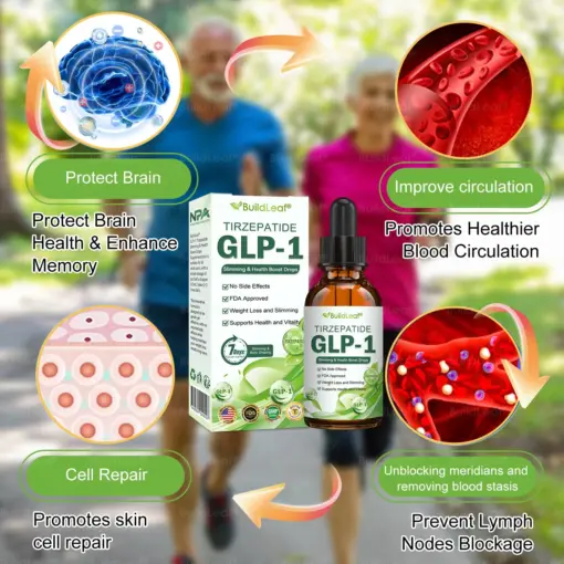 𝐁𝐮𝐢𝐥𝐝𝐋𝐞𝐚𝐟® 𝐆𝐋𝐏-𝟏 𝐓𝐈𝐑𝐙𝐄𝐏𝐀𝐓𝐈𝐃𝐄 𝐒𝐥𝐢𝐦𝐦𝐢𝐧𝐠 & 𝐇𝐞𝐚𝐥𝐭𝐡 𝐁𝐨𝐨𝐬𝐭 𝐃𝐫𝐨𝐩𝐬