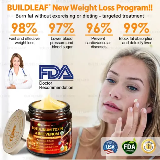 BuildLeaf® Botulinum Toxin & Bee Venom Firming Slimming Cream