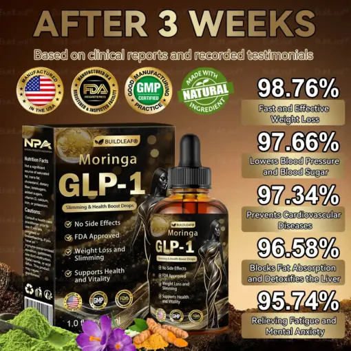 BuildLeaf® GLP-1 Moringa Drops