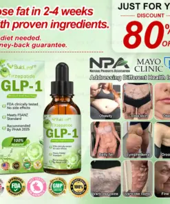 BuildLeaf® Tirzepatide GLP-1 Slimming & Health Boost Drops
