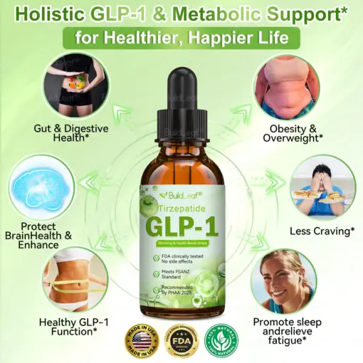 BuildLeaf® Tirzepatide GLP-1 Slimming & Health Boost Drops