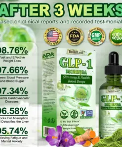 BuildLeaf® Trizepatide GLP-1 Moringa Slimming & Health Boost Drops