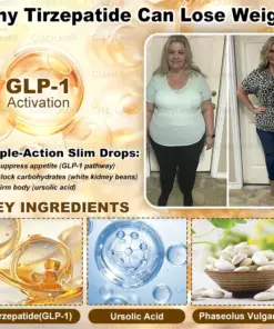 BuildLeaf® Trizepatide GLP-1 Moringa Slimming & Health Boost Drops