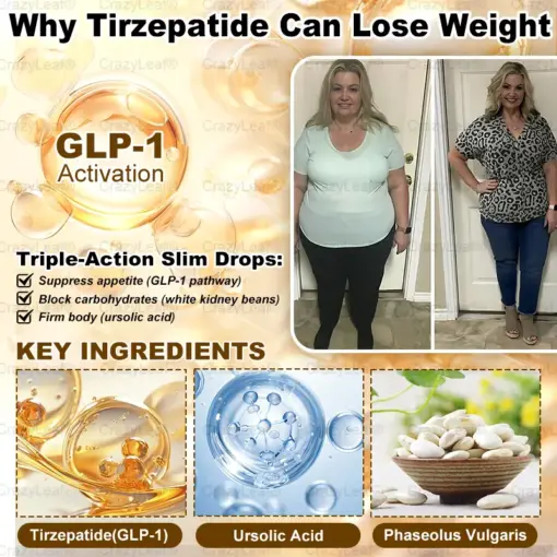 BuildLeaf® Trizepatide GLP-1 Moringa Slimming & Health Boost Drops