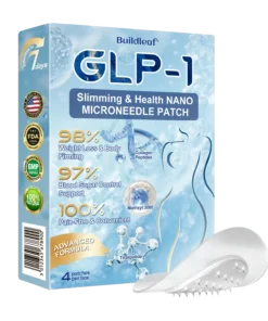 𝐵uil𝗱𝐿ea𝐟® 𝑺𝑀𝗚T-𝑮𝐋𝑃-1 𝐒limming & 𝐻ealth 𝑁ano 𝑀icroneedle 𝑃atch