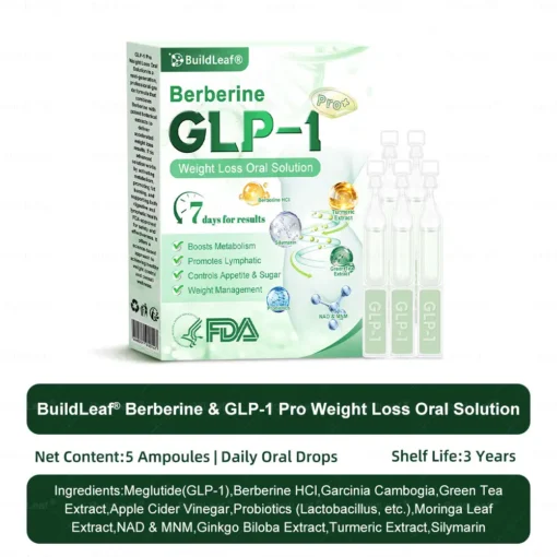 𝐁𝐮𝐢𝐥𝐝𝐋𝐞𝐚𝐟® 𝐆𝐋𝐏-𝟏 𝐏𝐫𝐨 𝐍𝐚𝐭𝐮𝐫𝐚𝐥 𝐇𝐞𝐚𝐥𝐭𝐡 𝐎𝐫𝐚𝐥 𝐒𝐨𝐥𝐮𝐭𝐢𝐨𝐧