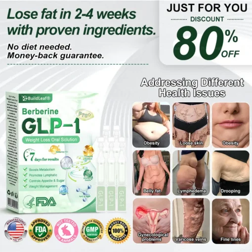 𝐁𝐮𝐢𝐥𝐝𝐋𝐞𝐚𝐟® 𝐆𝐋𝐏-𝟏 𝐏𝐫𝐨 𝐍𝐚𝐭𝐮𝐫𝐚𝐥 𝐇𝐞𝐚𝐥𝐭𝐡 𝐎𝐫𝐚𝐥 𝐒𝐨𝐥𝐮𝐭𝐢𝐨𝐧