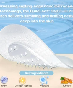 𝐵uil𝗱𝐿ea𝐟® 𝑮𝐋𝑃-1 Slim & Firm 𝑁ano 𝑀icroneedle 𝑃atch