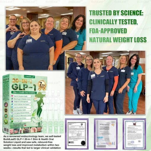 𝘽𝙪𝙞𝙡𝙙𝙇𝙚𝙖𝙛® 𝗚𝗟𝗣-𝟭 𝟐𝟎-𝐢𝐧-𝟏 𝐒𝐥𝐢𝐦 & 𝐇𝐞𝐚𝐥𝐭𝐡 𝐎𝐫𝐚𝐥 𝐒𝐨𝐥𝐮𝐭𝐢𝐨𝐧