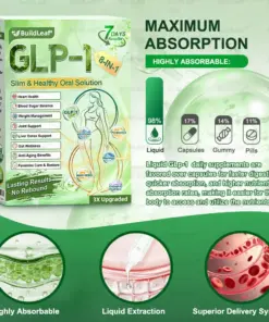 BuildLeaf® GLP–1 EIGHT IN–ONE Health Solution Oral Liquid